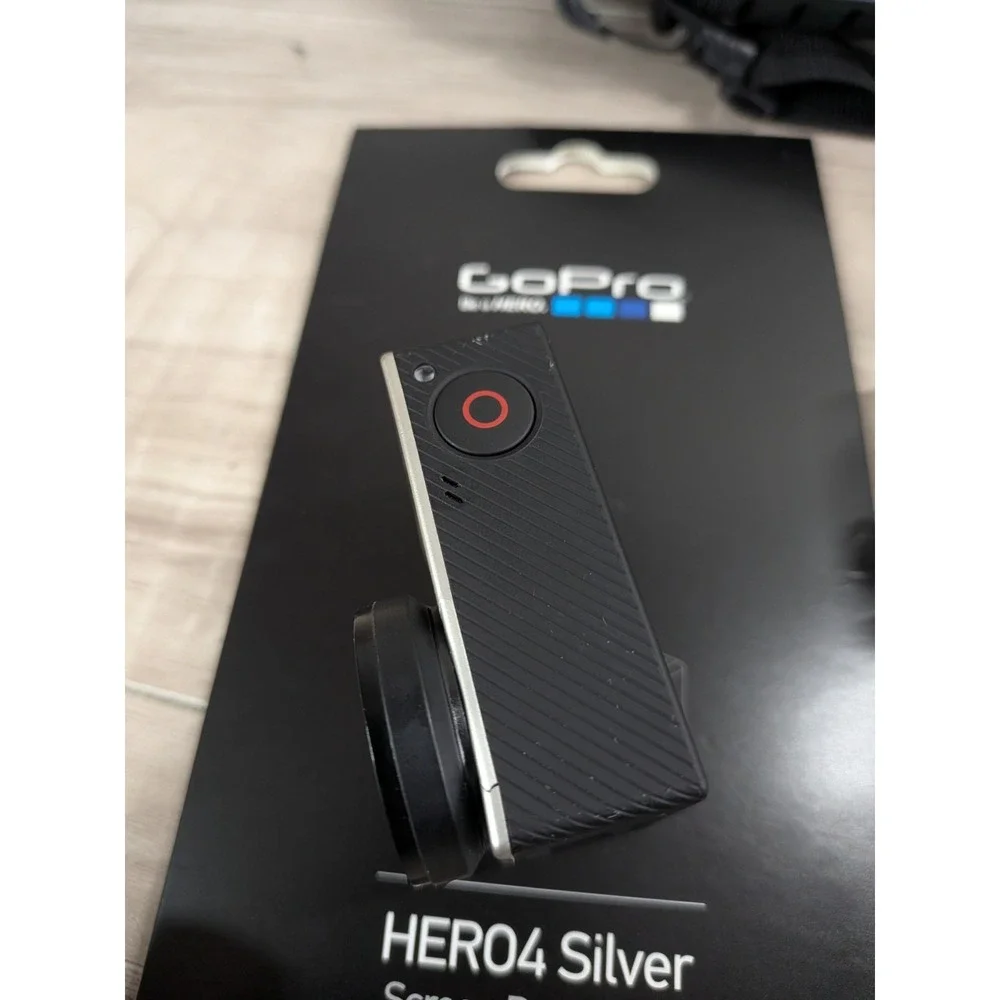 GoPro Hero 4 Silver Edition- with Accessories and Case Included